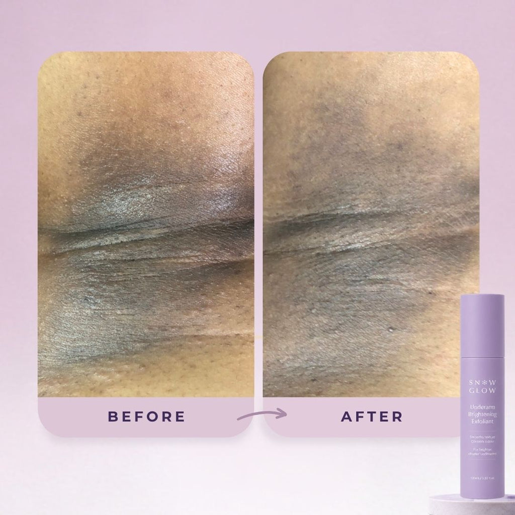 Smooths texture. Brightens tone. Controls odour.
